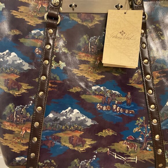 New Patricia Nash Benvenuto Tote Bag - Picture 3 of 11